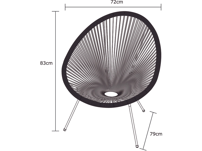 Gartensessel SEYCHELLES