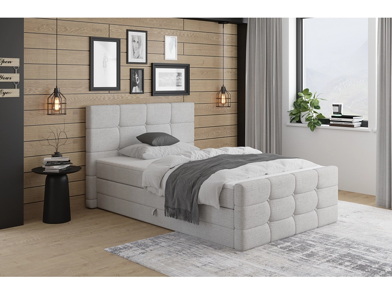 Boxspringbett SHADOW grau Boxspringbett SHADOW grau