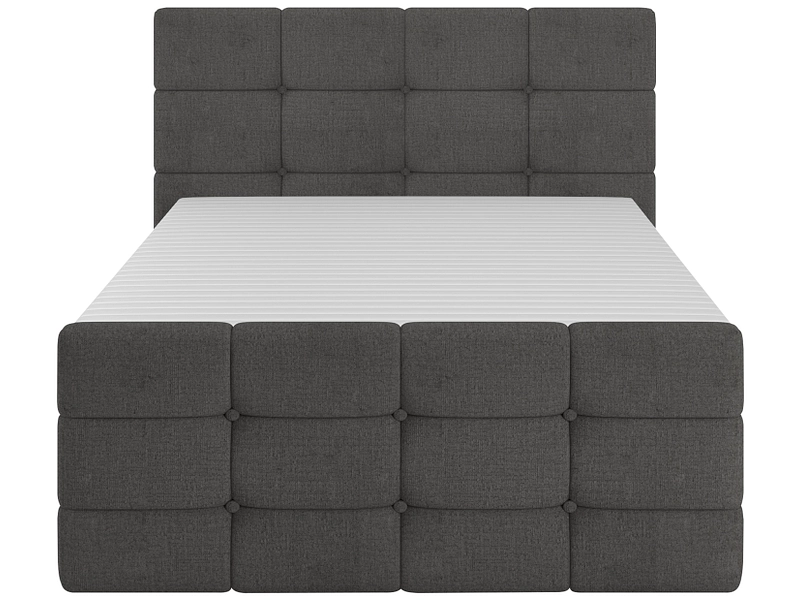 Boxspringbett SHADOW dunkelgrau