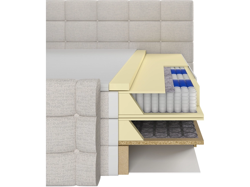Boxspringbett SHADOW beige Boxspringbett SHADOW beige