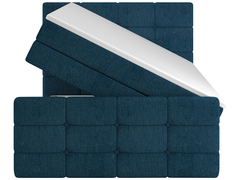 Boxspringbett SHADOW dunkelblau Boxspringbett SHADOW dunkelblau