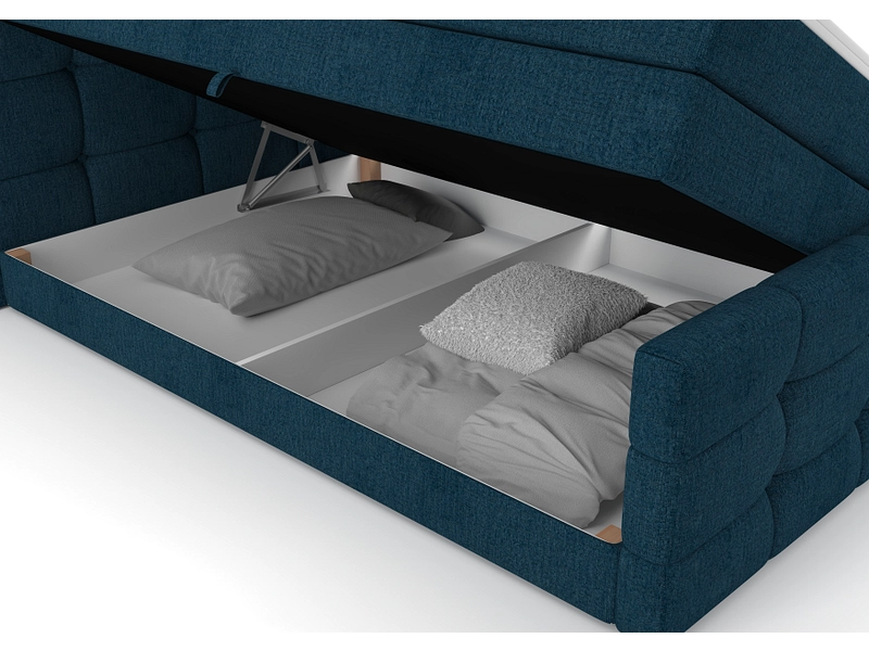 Boxspringbett SHADOW dunkelblau Boxspringbett SHADOW dunkelblau