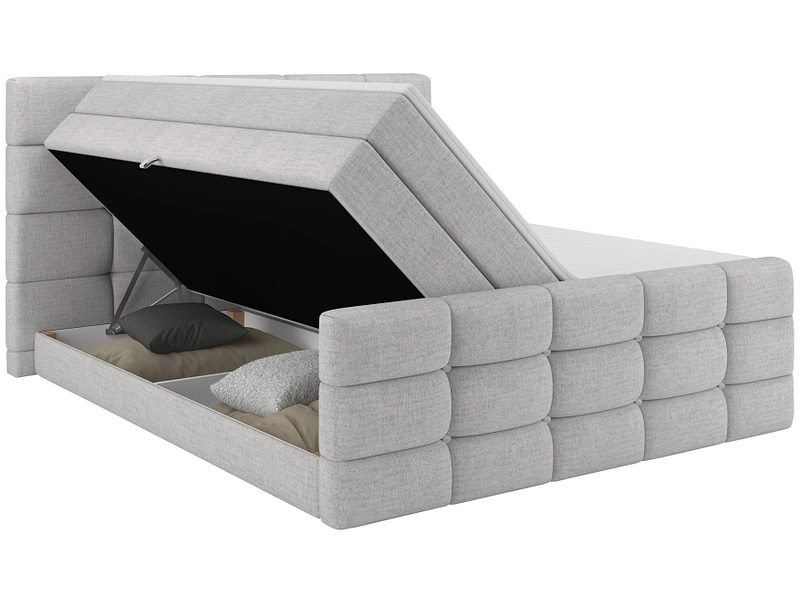Boxspringbett SHADOW grau