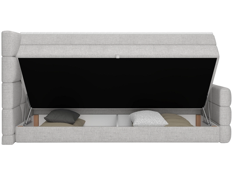 Boxspringbett SHADOW grau