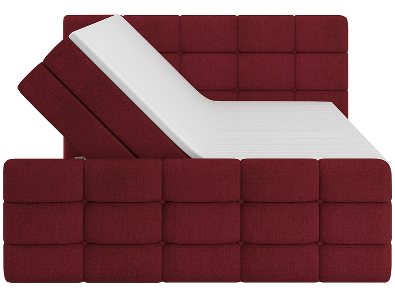 Boxspringbett SHADOW bordeau
