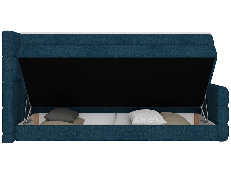 Boxspringbett SHADOW dunkelblau