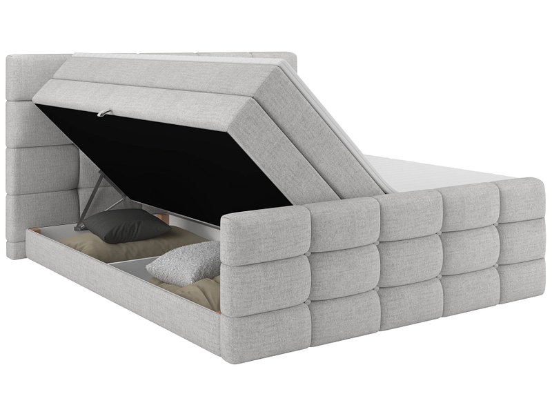Boxspringbett SHADOW grau