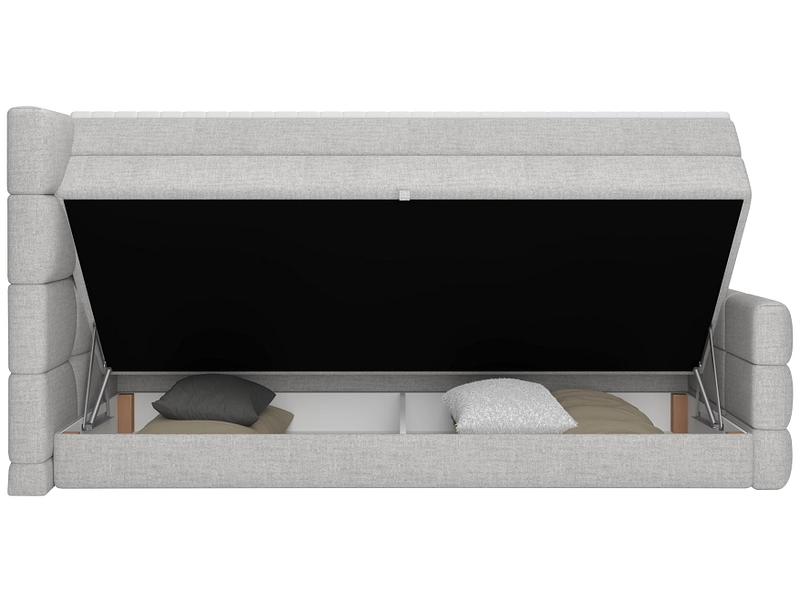 Boxspringbett SHADOW grau