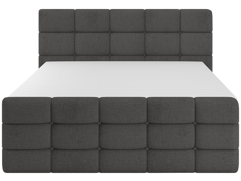 Boxspring SHADOW gris foncé