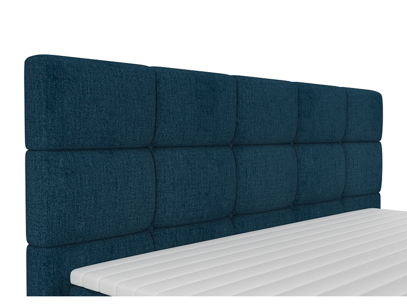 Boxspringbett SHADOW dunkelblau
