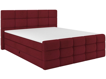 Boxspringbett SHADOW bordeau
