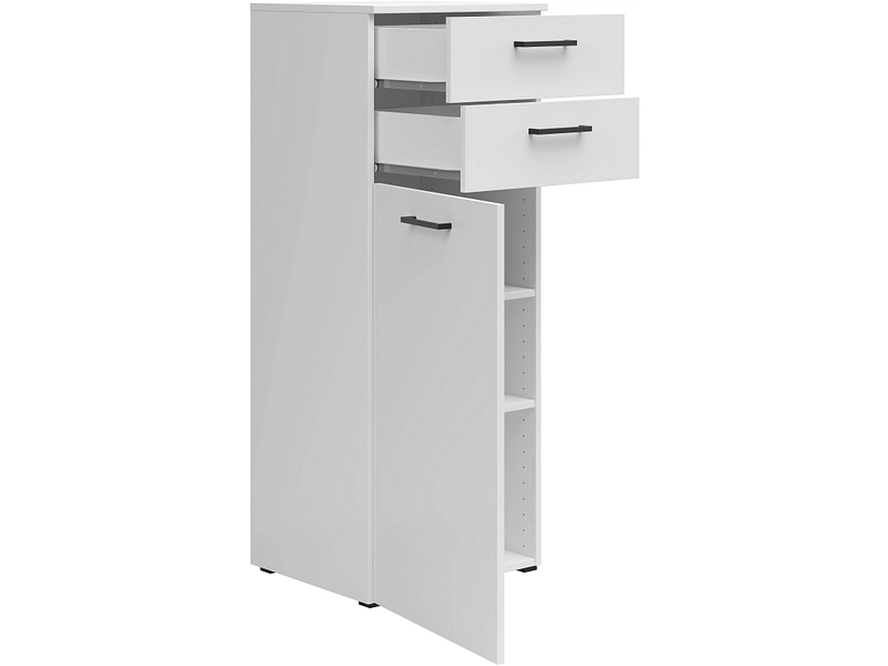 Commode MULTI 1 porte 2 tiroirs Commode MULTI 1 porte 2 tiroirs