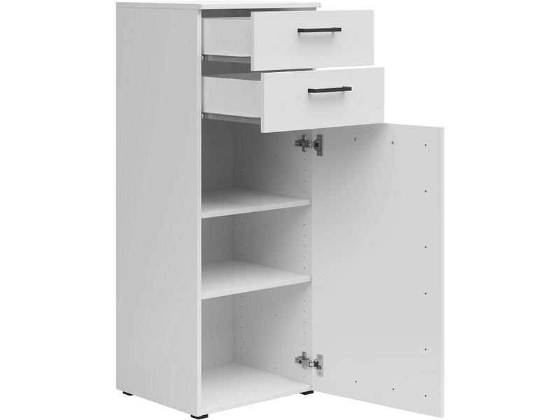 Commode MULTI 1 porte 2 tiroirs Commode MULTI 1 porte 2 tiroirs