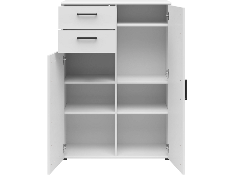 Commode MULTI 2 portes 2 tiroirs Commode MULTI 2 portes 2 tiroirs