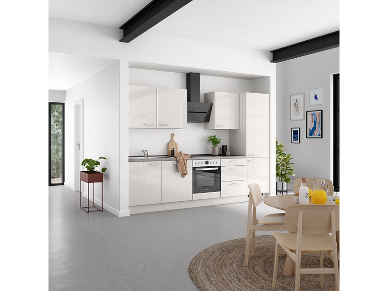 Cucina completa con elettrodomestici MODUSET FLASH PREMIUM