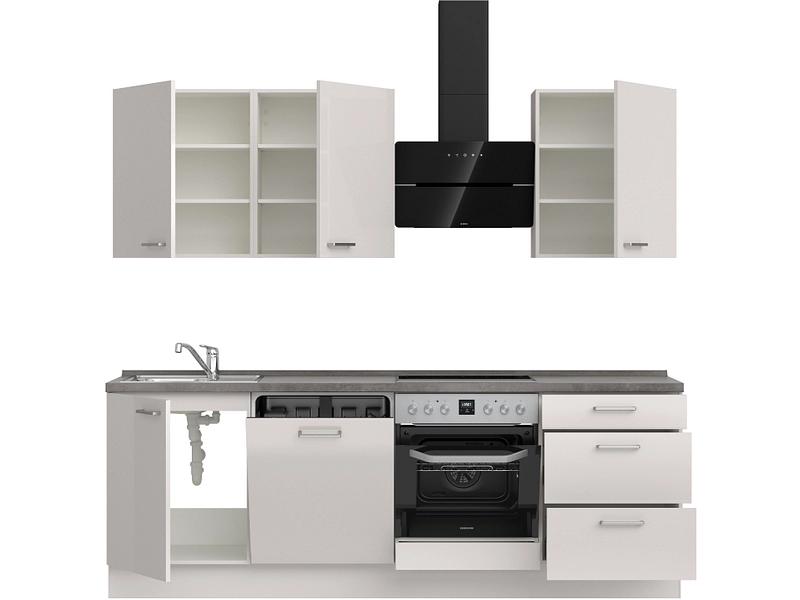 Cuisine complète avec électroménager MODUSET FLASH PREMIUM