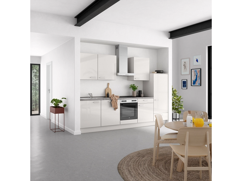 Komplette Küche mit Elektrogeräten MODUSET FLASH CLASSIC