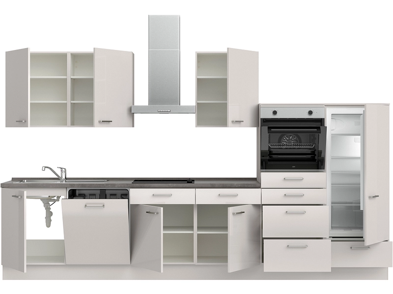 Cucina completa con elettrodomestici MODUSET FLASH CLASSIC