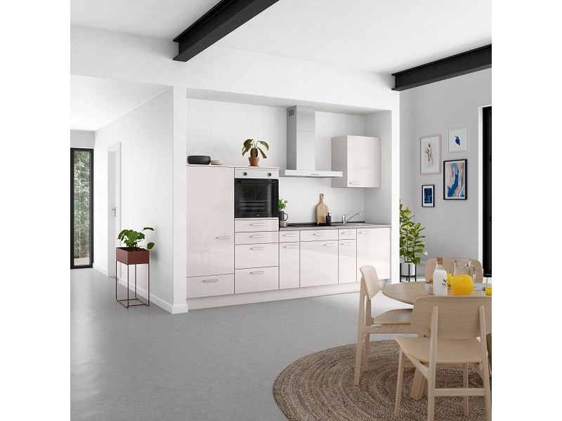 Komplette Küche mit Elektrogeräten MODUSET FLASH CLASSIC