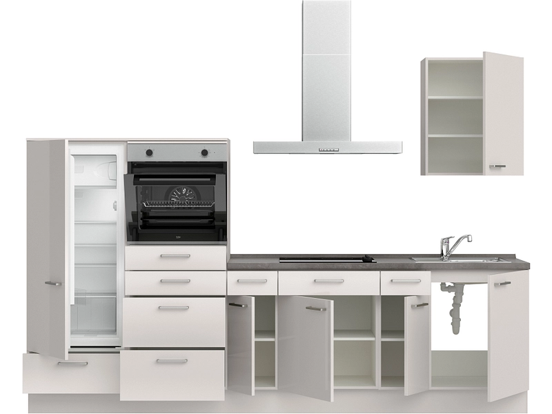 Komplette Küche mit Elektrogeräten MODUSET FLASH CLASSIC