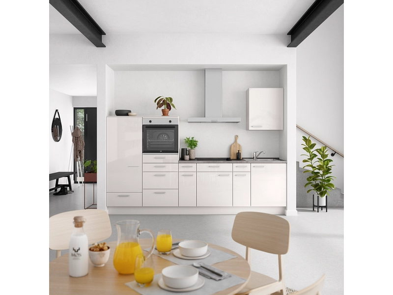 Komplette Küche mit Elektrogeräten MODUSET FLASH CLASSIC