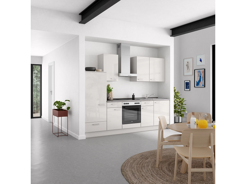 Komplette Küche mit Elektrogeräten MODUSET FLASH CLASSIC