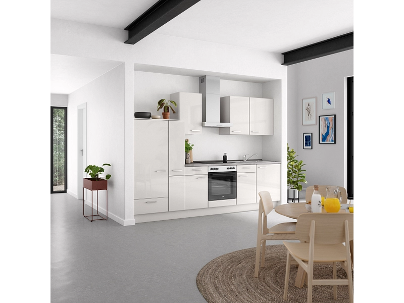 Komplette Küche mit Elektrogeräten MODUSET FLASH CLASSIC