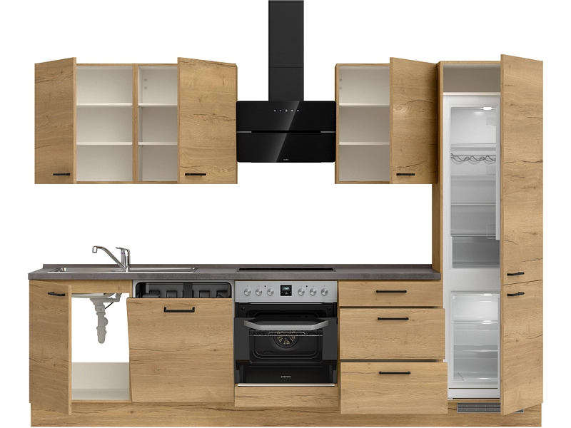 Cucina completa con elettrodomestici MODUSET STRUCTURA PREMIUM