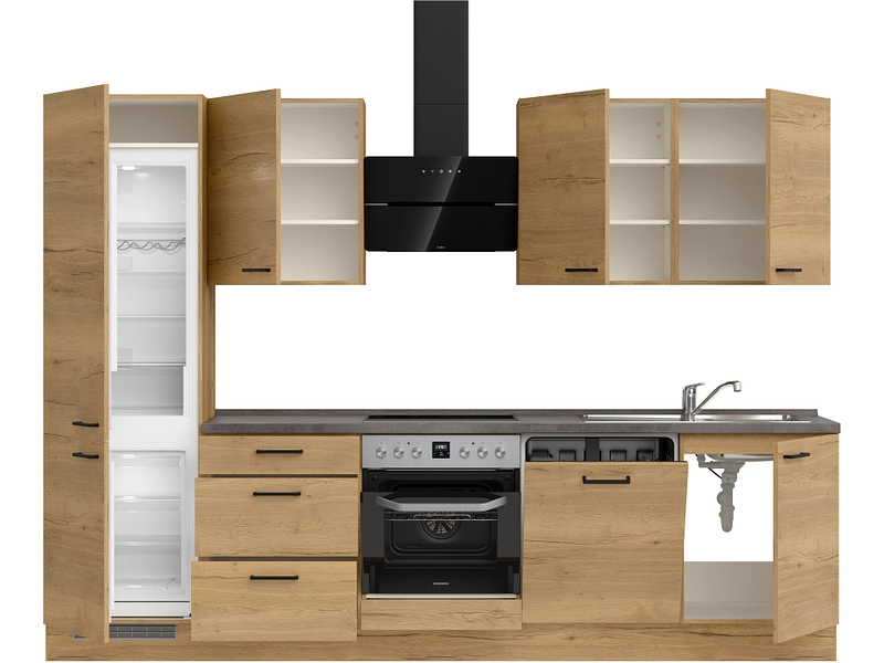 Cucina completa con elettrodomestici MODUSET STRUCTURA PREMIUM