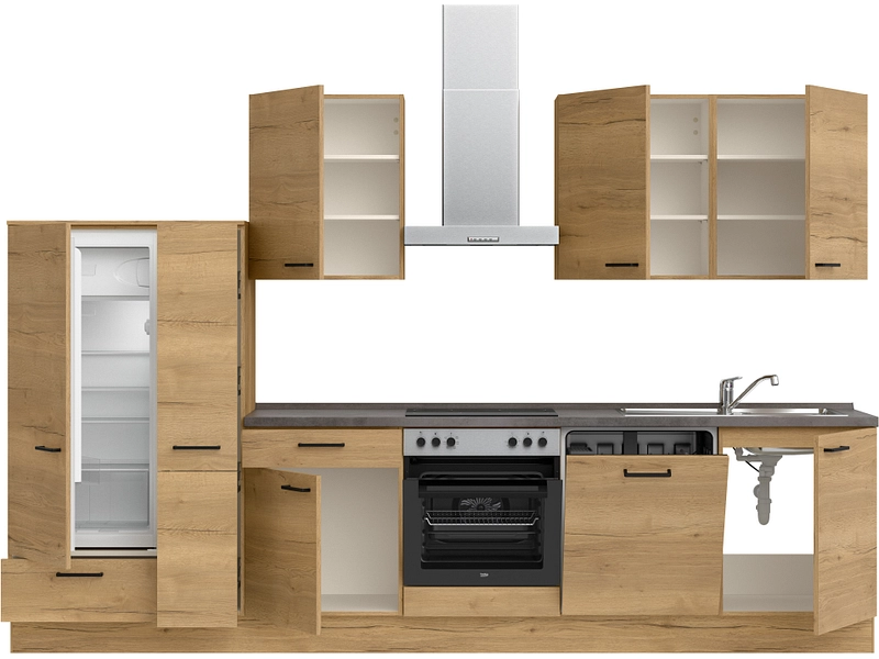 Cucina completa con elettrodomestici MODUSET STRUCTURA CLASSIC