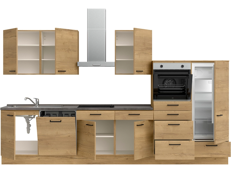 Cucina completa con elettrodomestici MODUSET STRUCTURA CLASSIC