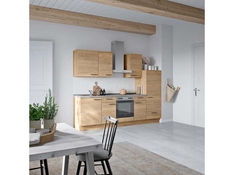 Komplette Küche mit Elektrogeräten MODUSET STRUCTURA CLASSIC