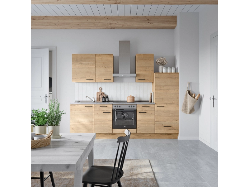 Komplette Küche mit Elektrogeräten MODUSET STRUCTURA CLASSIC