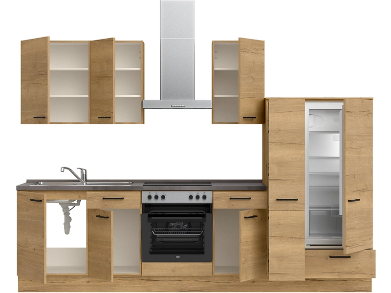 Cucina completa con elettrodomestici MODUSET STRUCTURA CLASSIC