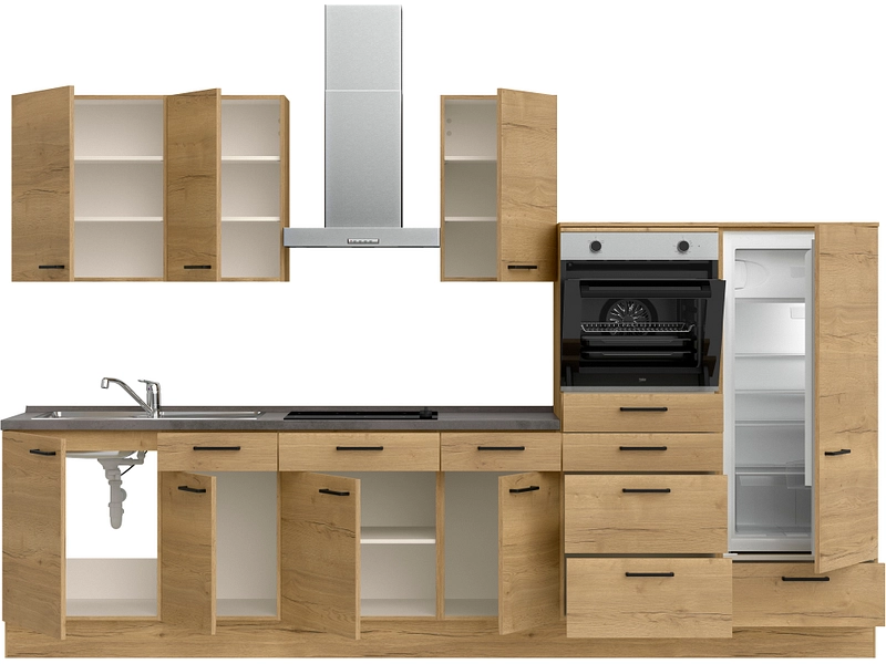 Cucina completa con elettrodomestici MODUSET STRUCTURA CLASSIC