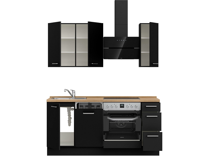 Cuisine complète avec électroménager MODUSET TOUCH Cuisine complète avec électroménager MODUSET TOUCH