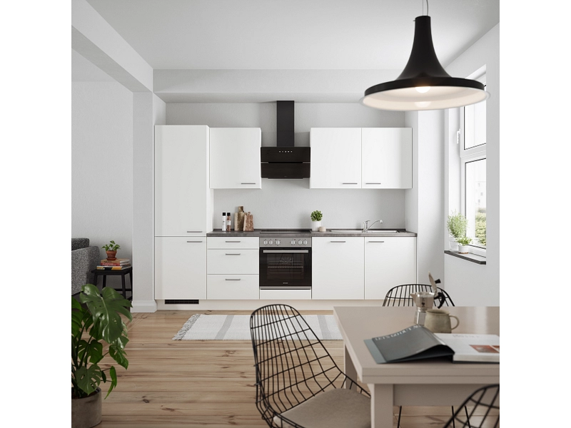 Cucina completa con elettrodomestici MODUSET TOUCH PREMIUM