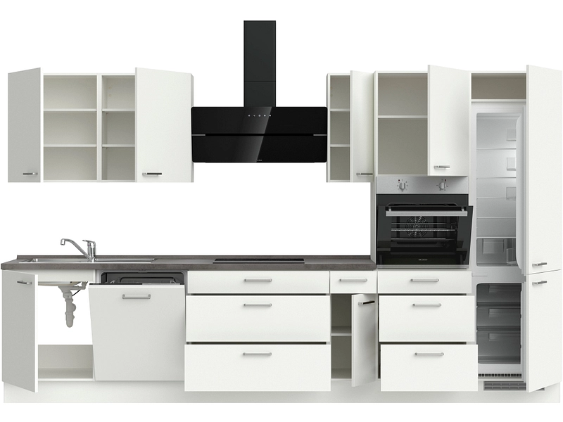 Cucina completa con elettrodomestici MODUSET TOUCH PREMIUM