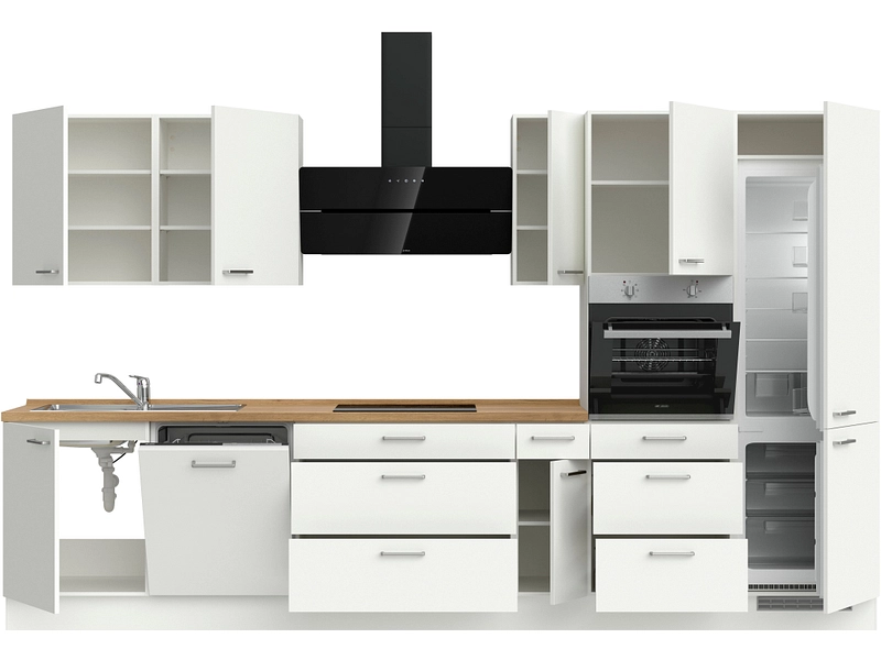 Cucina completa con elettrodomestici MODUSET TOUCH PREMIUM