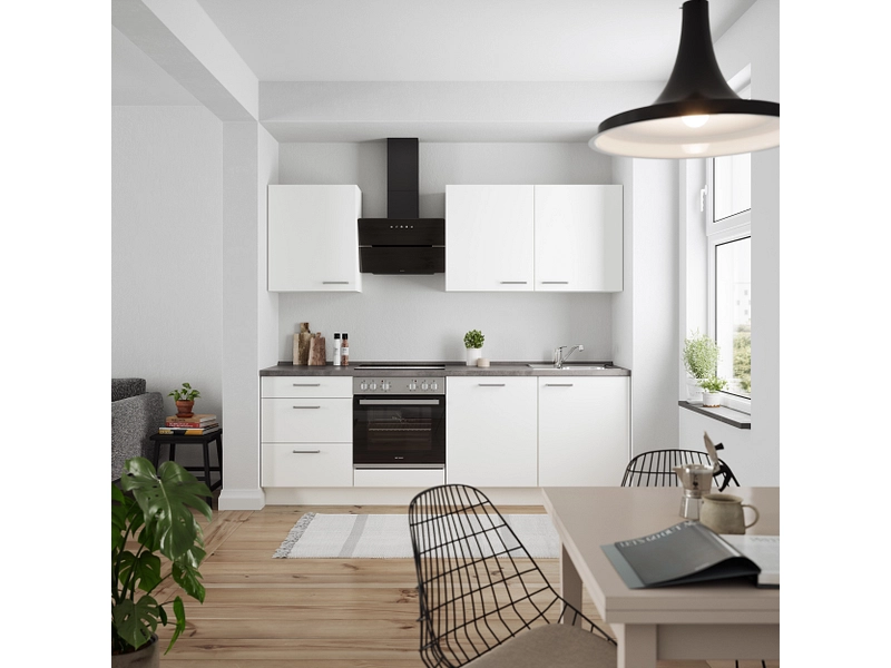 Cucina completa con elettrodomestici MODUSET TOUCH PREMIUM