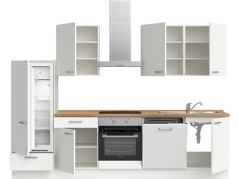 Cucina completa con elettrodomestici MODUSET TOUCH CLASSIC
