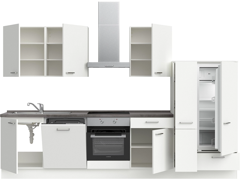 Cucina completa con elettrodomestici MODUSET TOUCH CLASSIC