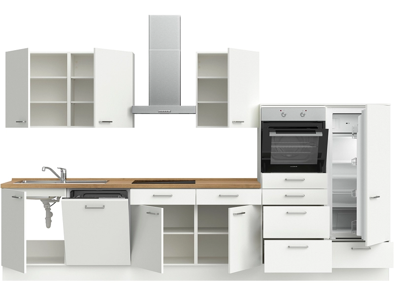 Cucina completa con elettrodomestici MODUSET TOUCH CLASSIC