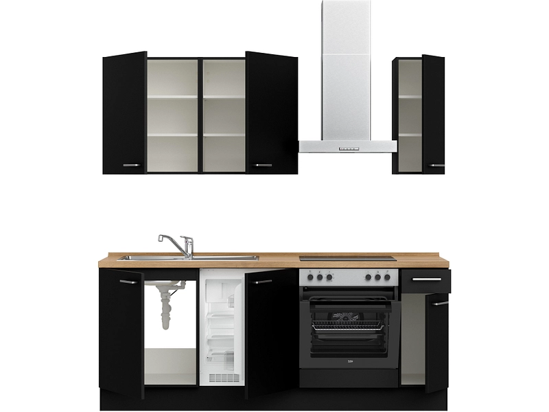 Cucina completa con elettrodomestici MODUSET TOUCH CLASSIC