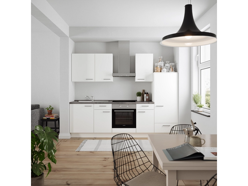 Komplette Küche mit Elektrogeräten MODUSET TOUCH CLASSIC