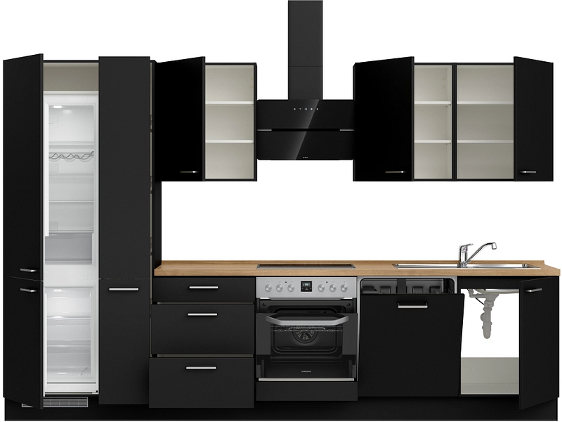 Cucina completa con elettrodomestici MODUSET TOUCH PREMIUM