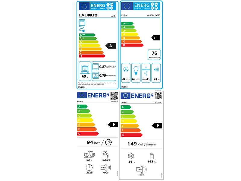 Komplette Küche mit Elektrogeräten MODUSET TOUCH PREMIUM
