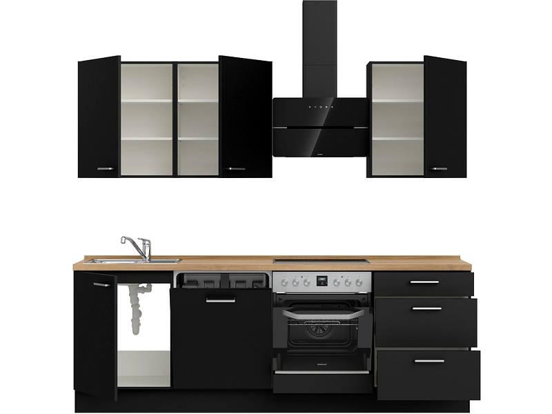 Cucina completa con elettrodomestici MODUSET TOUCH PREMIUM
