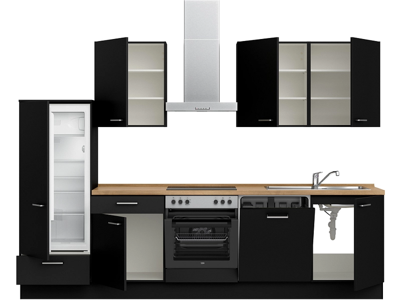 Cucina completa con elettrodomestici MODUSET TOUCH CLASSIC