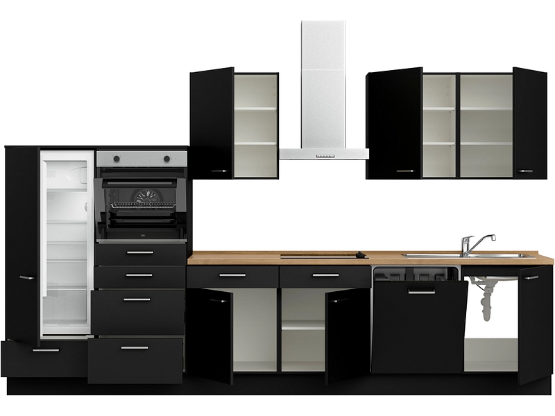 Cucina completa con elettrodomestici MODUSET TOUCH CLASSIC